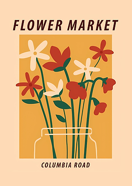 Flower market Columbia