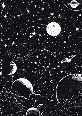 constellation of planets