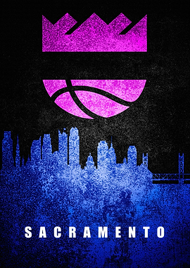 Sacramento City Skyline