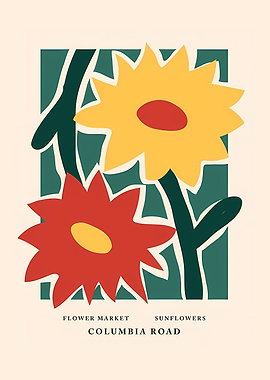 Flower market Columbia