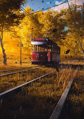 Autumn Tramway
