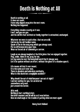 Henry Scott Holland Quote