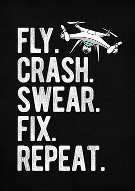 Drone Pilot Funny Sign