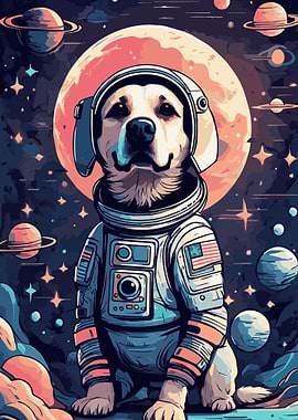 Astronaut Dog 3