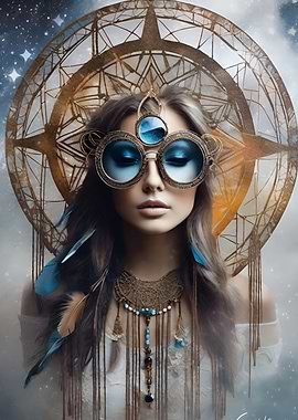 Woman Dream Catcher 1799