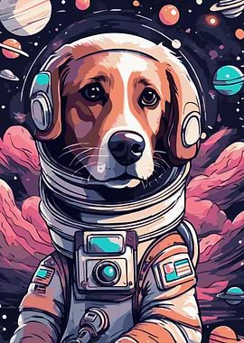 Astronaut Dog 2