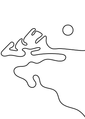 Minimal Nature Landscape