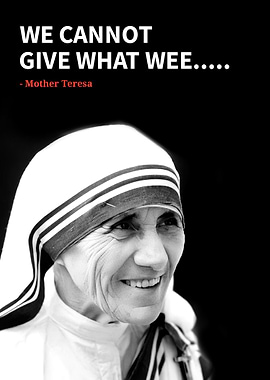 Mother Teresa quote
