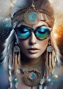Woman Dream Catcher 1807