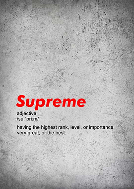 supreme definition