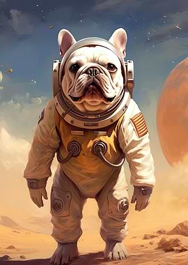 Cream French Bulldog Mars