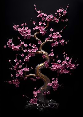 Sakura Bloom Japanese Art
