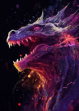 Monster Kaiju Drake Dragon