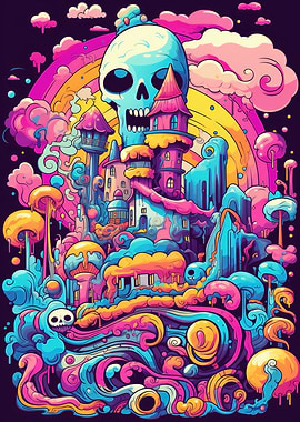 Candy skull mountain