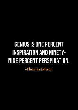Thomas Edison quotes