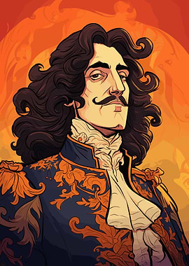 Louis XIV King Cartoon