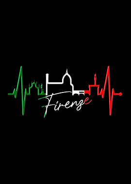 Florence Skyline Heartbeat