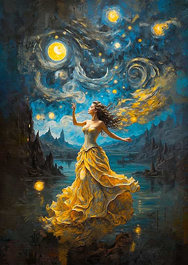 A Solo Symphony in Saffron