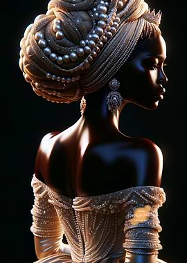 African Beauty Model Zen