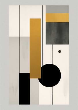 Bauhaus Gold Decor