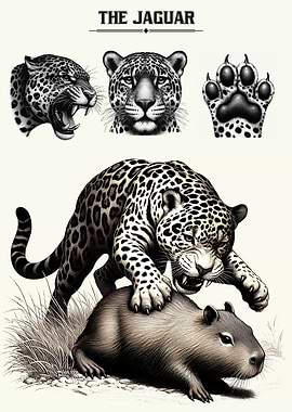 Jaguar Vintage Poster