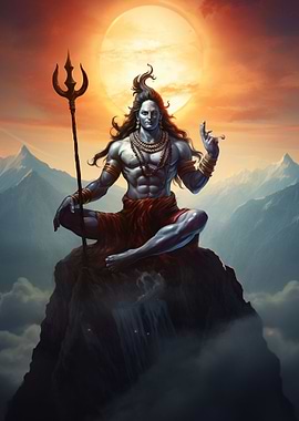 Shiva Majestic Tranquility