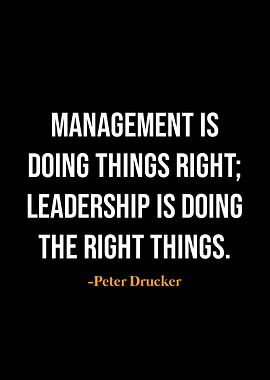 Peter Drucker quotes