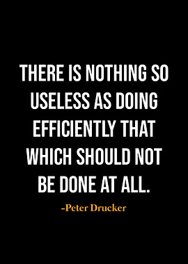 Peter Drucker quotes