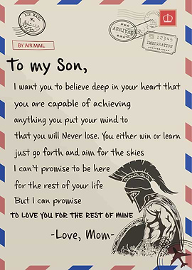 To My Son Gift