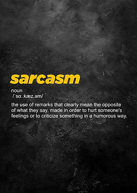 sarcasm