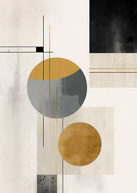 Bauhaus Gold Decor