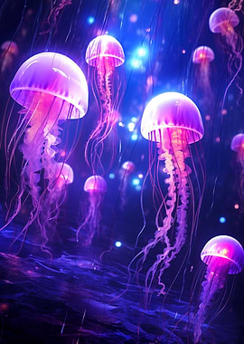 jellyfish glowing squad