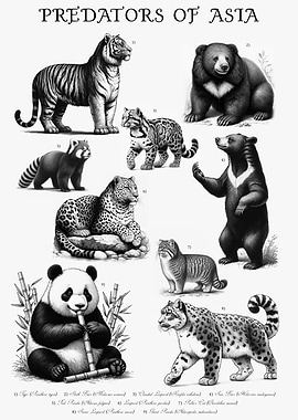 Predators of Asia
