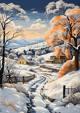 Fauvist Snow Symphony