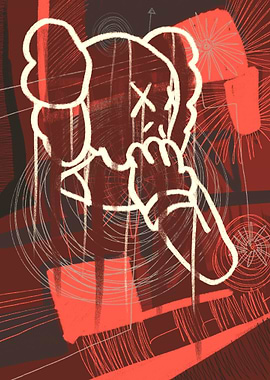 unique abstract painting