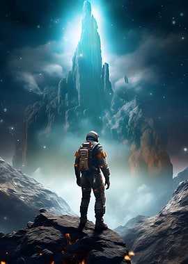 Fantasy Space Galaxy