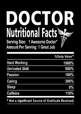 Doctor nutrition facts