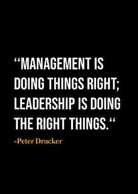 Peter Drucker quotes
