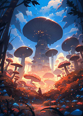 Fantasy Mushroom