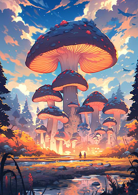 Fantasy Mushroom World