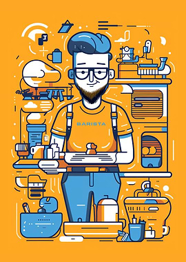Hipster Barista