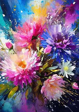 Exploding Photon Flowers