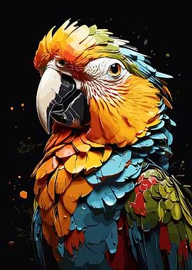 Parrot Bird Animals