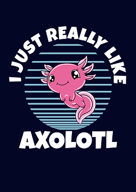 Cute Baby Axolotl
