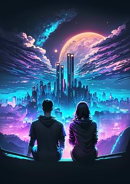 Futuristic Love City