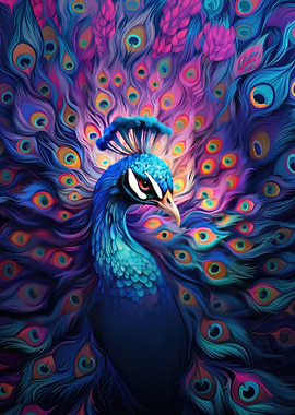 Cosmic Peacock