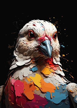 Dove Animal Splatter