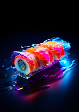 Delicious Neon Sushi
