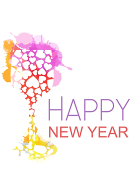 Happy New year celebration