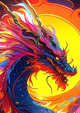 beautiful Chinese dragon